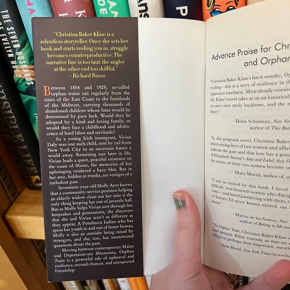 4/$25 Orphan Train by Christina Baker Kline - Picture 4 of 4